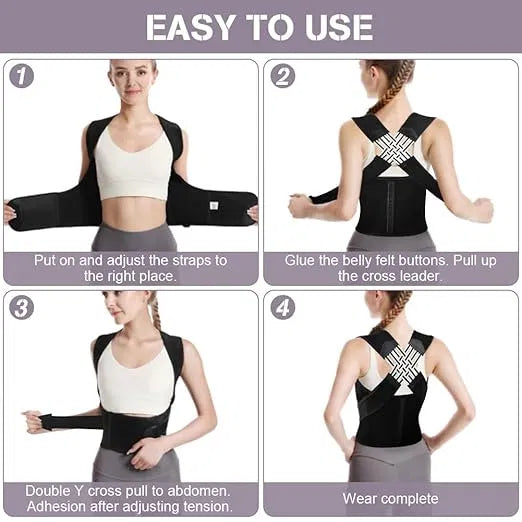 StandProud πͺ| Fix Your Slouch, Kill The Pain β Adjustable Back Brace for Men & Women π―