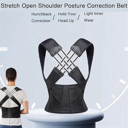 StandProud 💪| Fix Your Slouch, Kill The Pain — Adjustable Back Brace for Men & Women 🎯