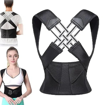 StandProud 💪| Fix Your Slouch, Kill The Pain — Adjustable Back Brace for Men & Women 🎯